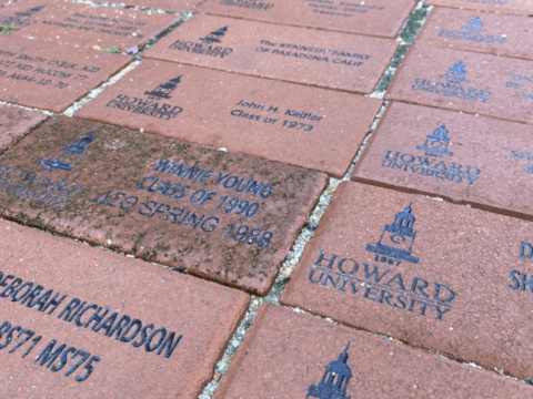 Founders Walk: Engraved Brick Paver Program | Howard Giving