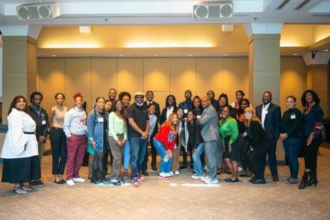 group of members standing